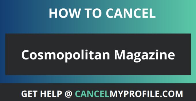 How to Cancel Cosmopolitan Magazine