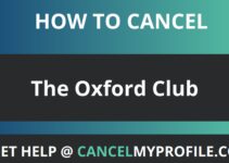 How to Cancel The Oxford Club