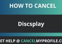 How to Cancel Discsplay