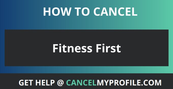 How to Cancel Fitness First